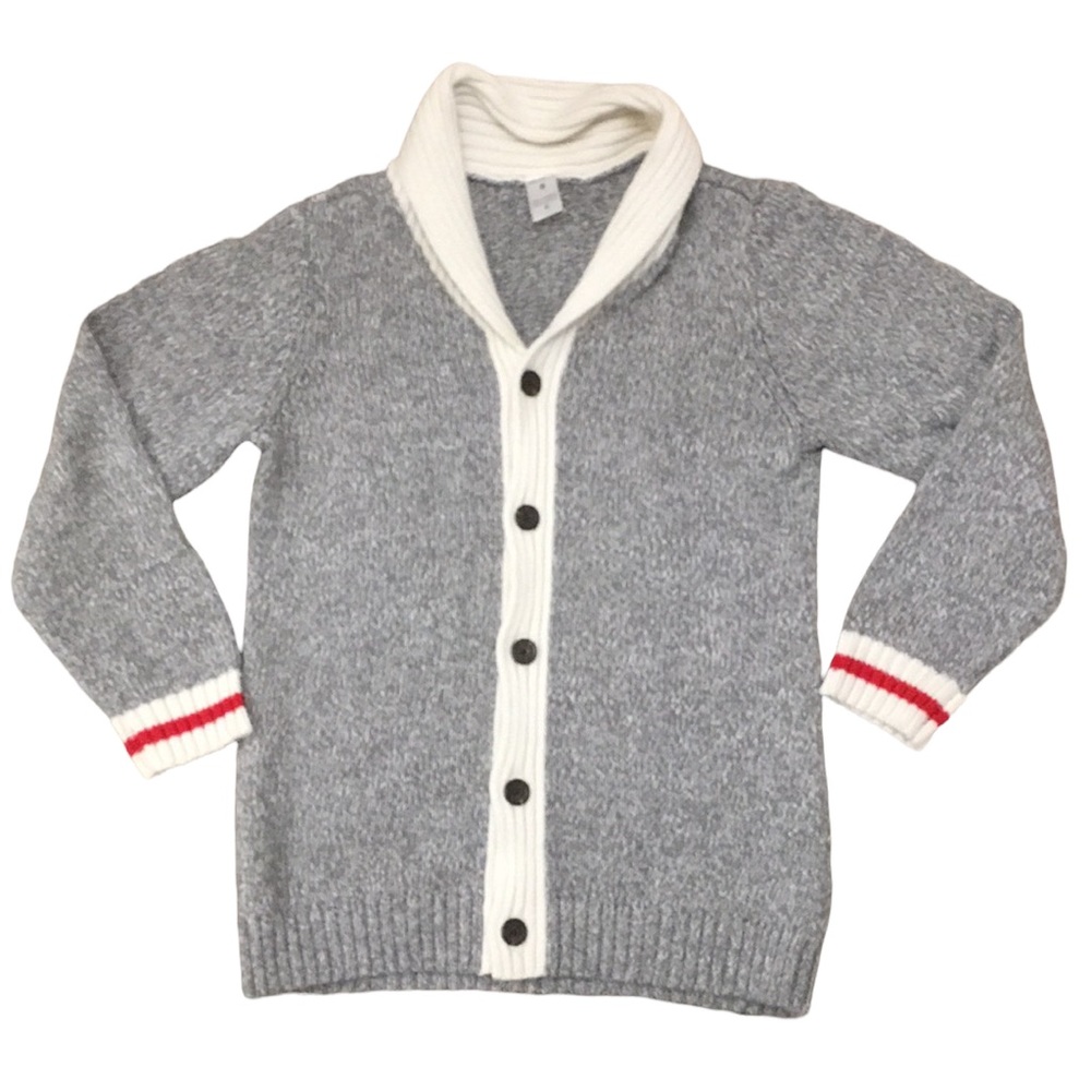 “Sock Monkey” Sweater Cardigan